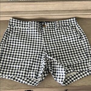 Old Navy Blue and White Gingham Shorts